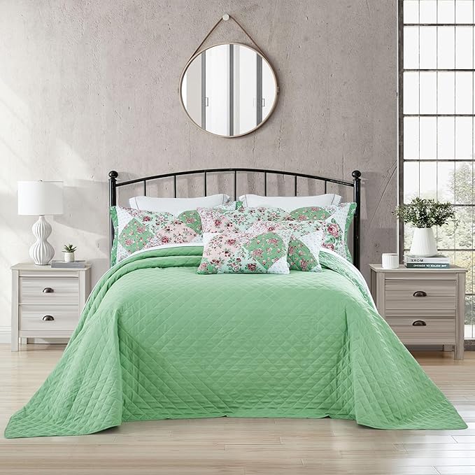 Microfiber Quilt - King - 6 Piece