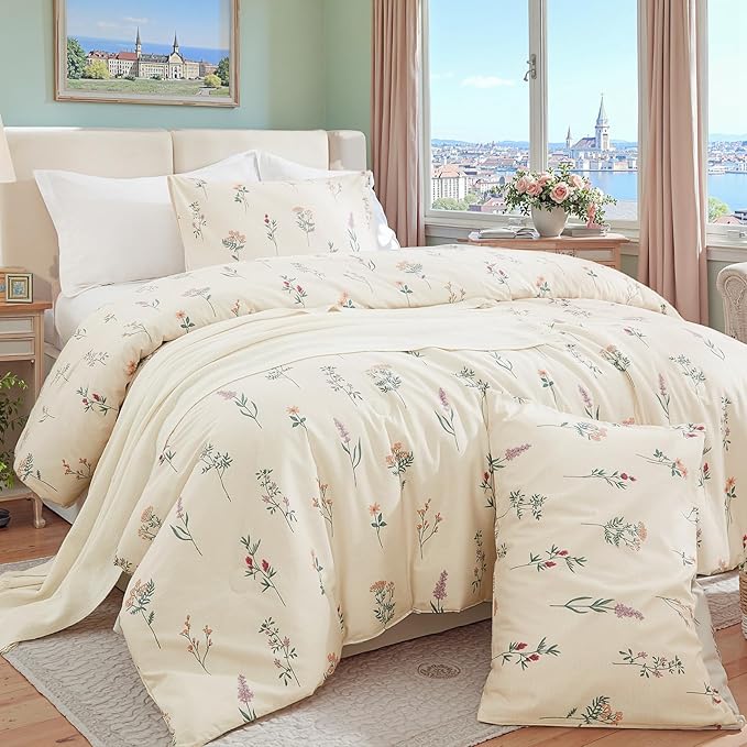 Linen Duvet Cover Set - Queen - 3 Piece