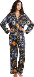 Satin Pajama Set - Long Sleeve - 2 Piece