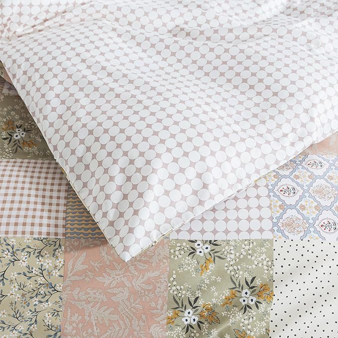 100% Cotton Duvet Cover Set - Queen - 3 Piece