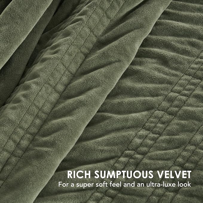 Velvet Quilt Set - King