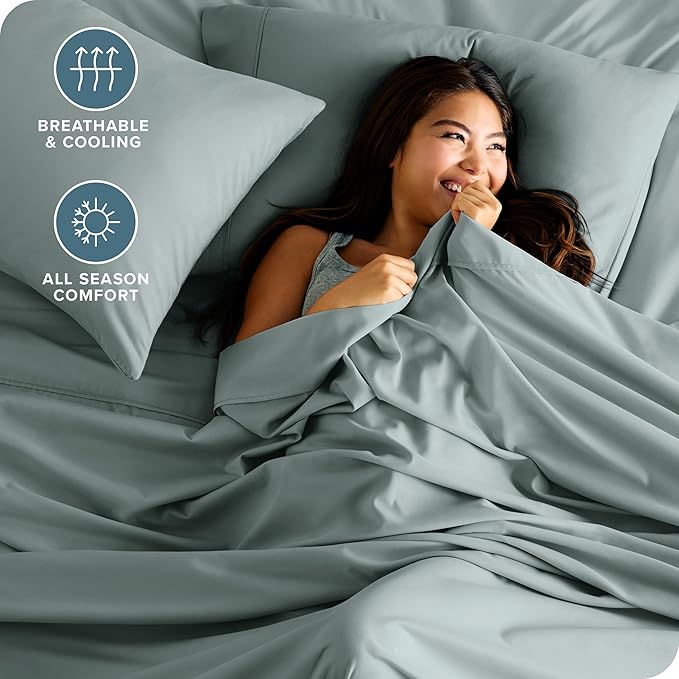 Microfiber Bed Sheet Set - Twin - 3 Piece