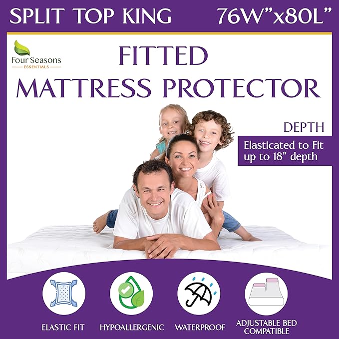 Waterproof Mattress Protector - King