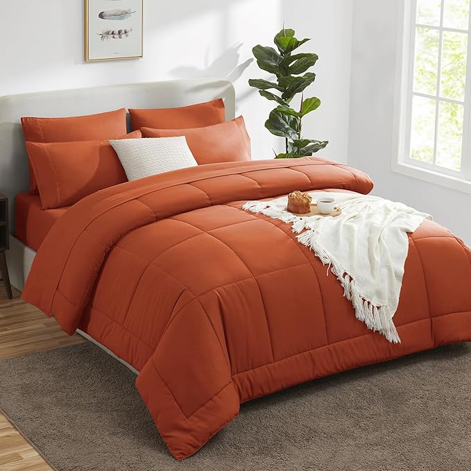 Comforter Set - King - 7 Piece