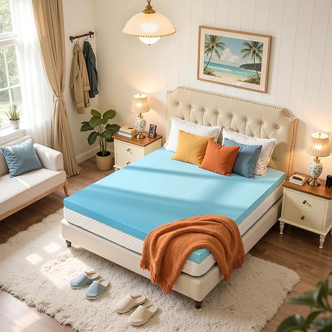 Memory Foam Mattress Topper - Twin XL