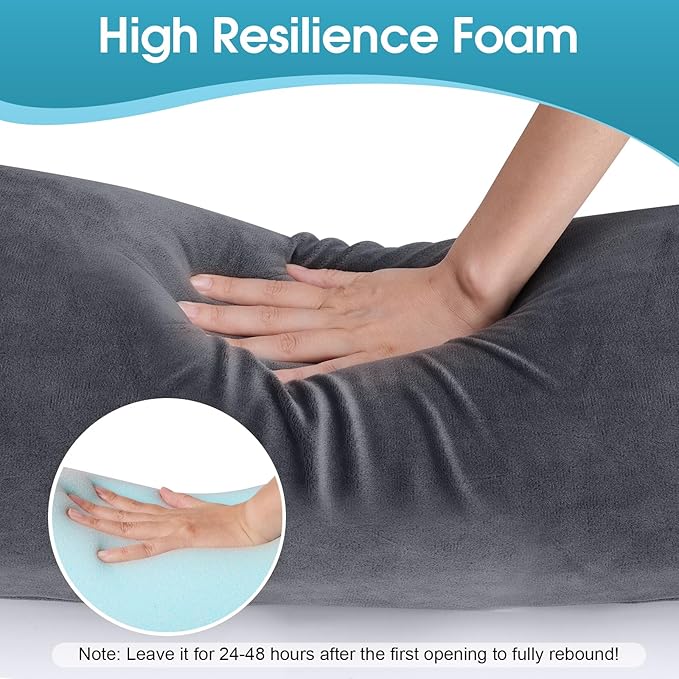 Velvet Body Pillow - Full