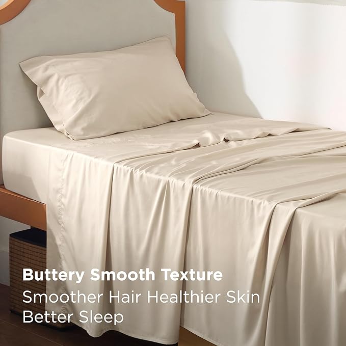 Bamboo Cooling Bed Sheet Set - Twin XL