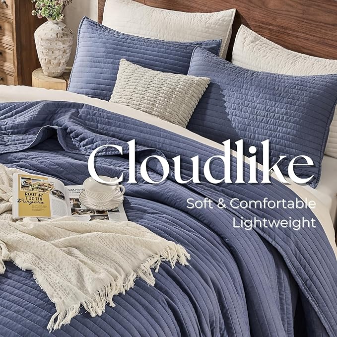 Microfiber Quilt Set - King