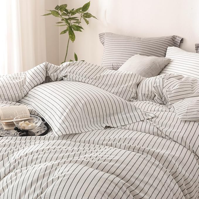 Linen Duvet Cover Set - King