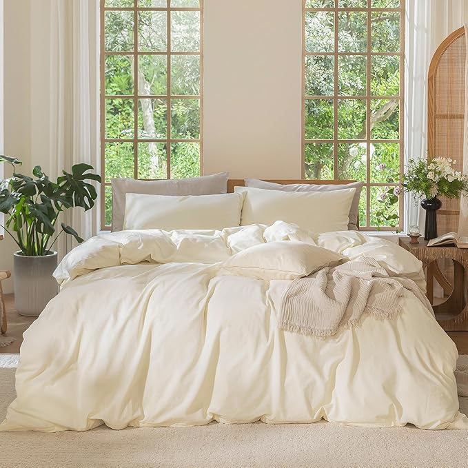 Linen Duvet Cover Set - Full