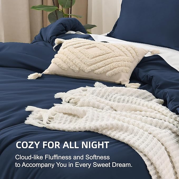 Down Alternative Comforter Set - California King - 104 x 96 in - 3 Piece
