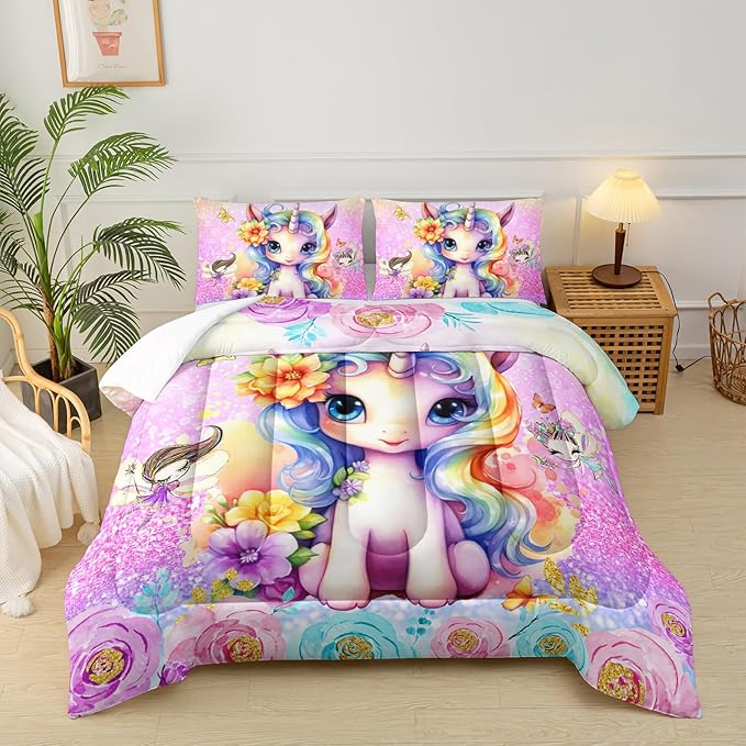 Microfiber Comforter Set - Twin