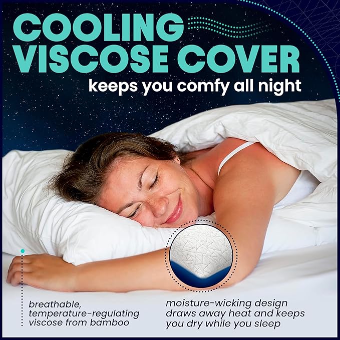 Bamboo Bed Pillow - King