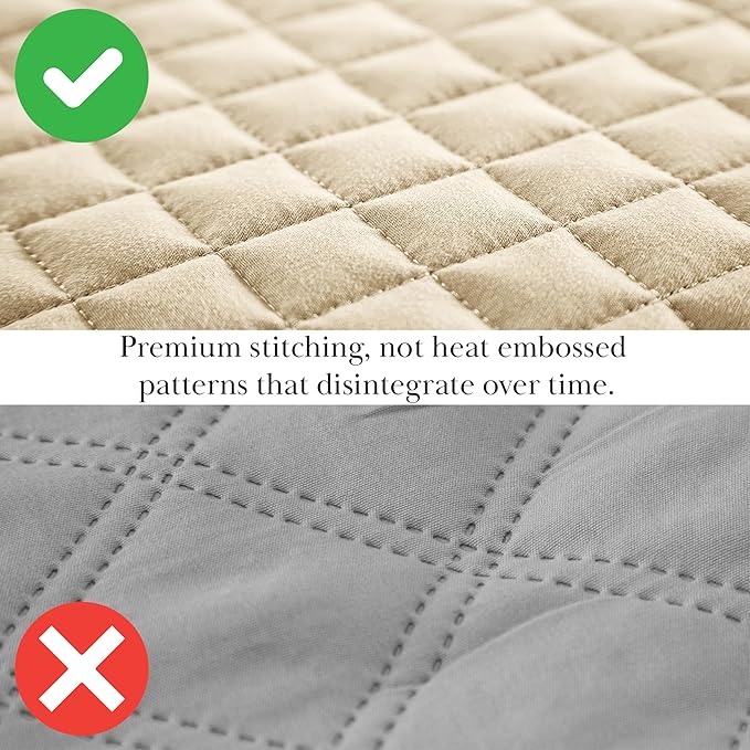 Microfiber Quilt Set - King