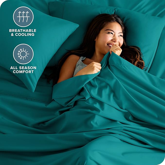 Microfiber Bed Sheet Set - Twin XL - 3 Piece