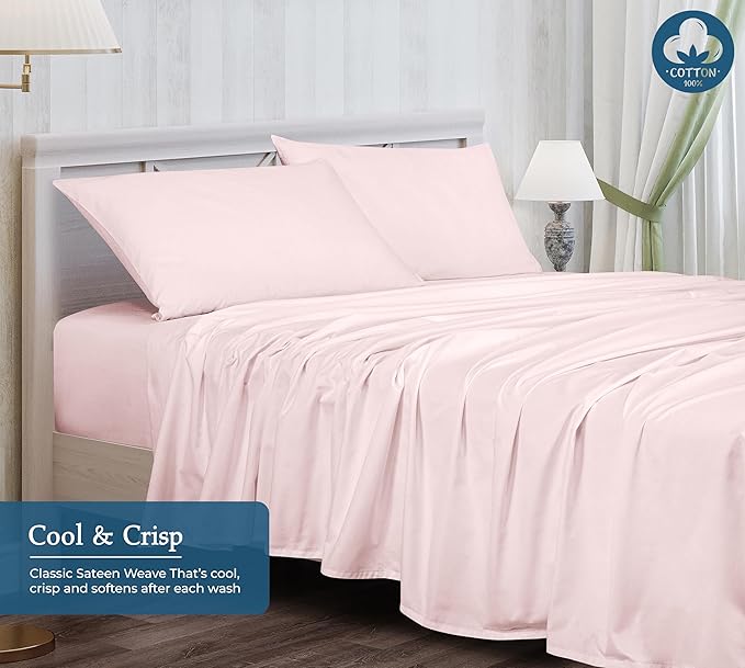 Cooling Bed Sheet Set - King - 4 Piece