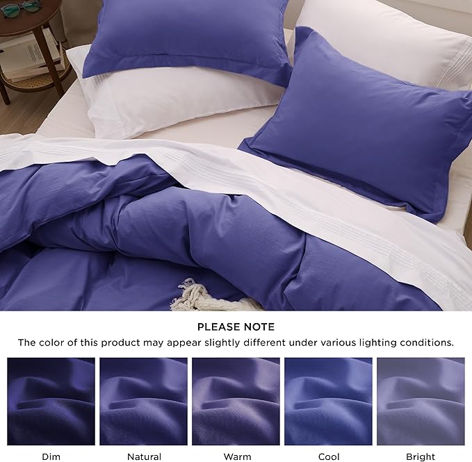 Duvet Cover Set - Queen - 90 x 90 in - 3 Piece