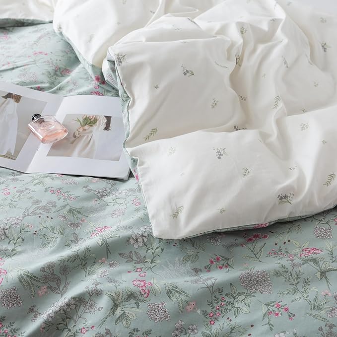 100% Cotton Duvet Cover Set - King - 3 Piece