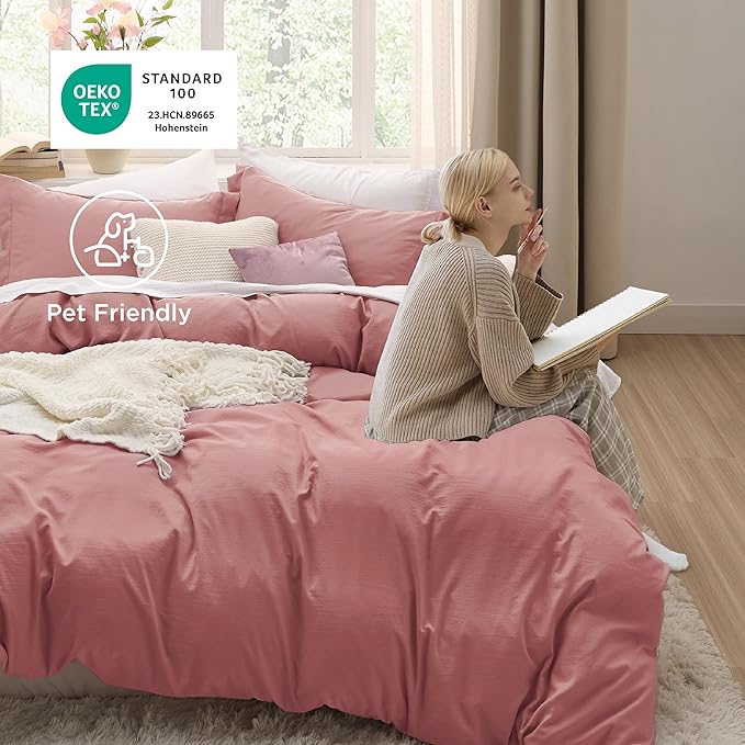 Duvet Cover Set - King - 104 x 90 in - 3 Piece