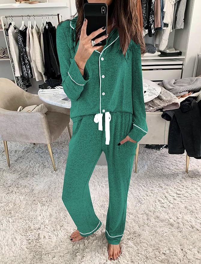 Pants Pajama Set - Long Sleeve - 2 Piece
