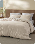 100% Cotton Duvet Cover Set - Queen