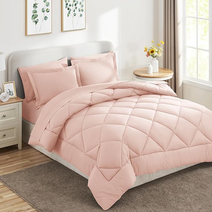Down Alternative Comforter Set - Full - 7 Piece