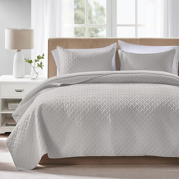 Microfiber Quilt Set - Twin