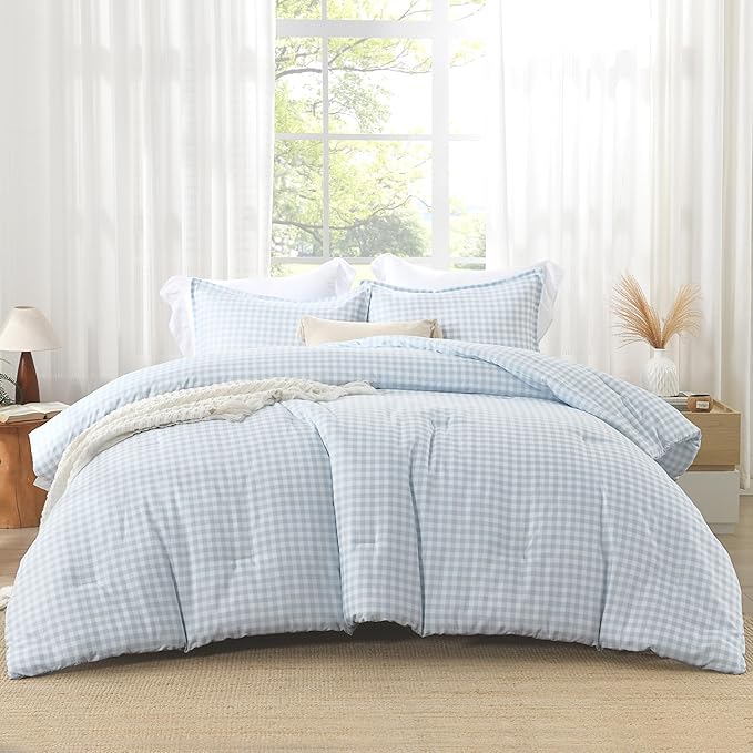 Microfiber Comforter Set - Queen - 90 x 90 in - 3 Piece