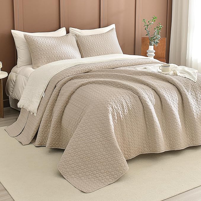 Linen Bedding Set - California King - 3 Piece