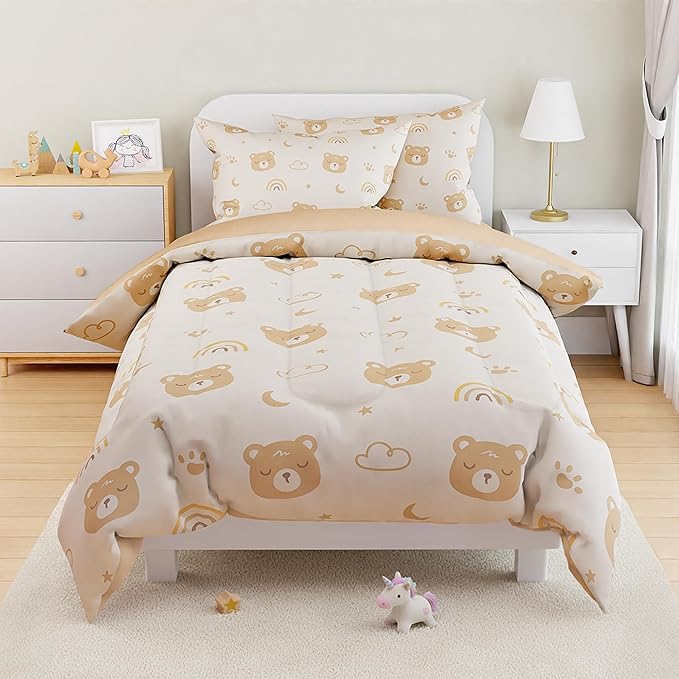 Microfiber Comforter Set - Twin - 68 x 86 in - 3 Piece