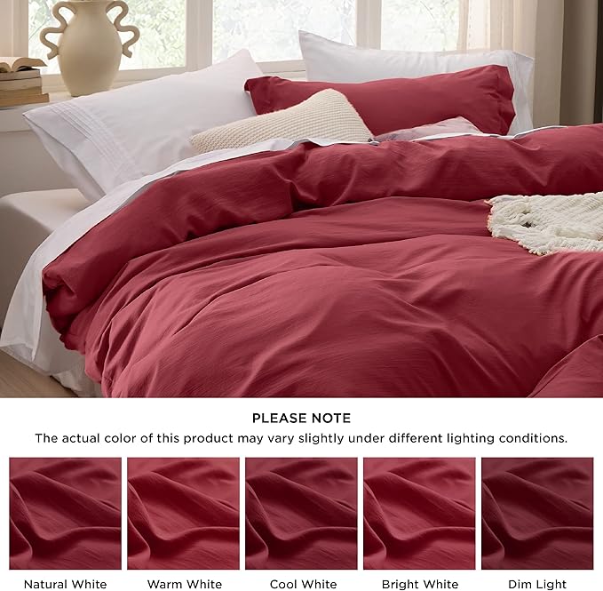Duvet Cover Set - Queen - 90 x 90 in - 3 Piece