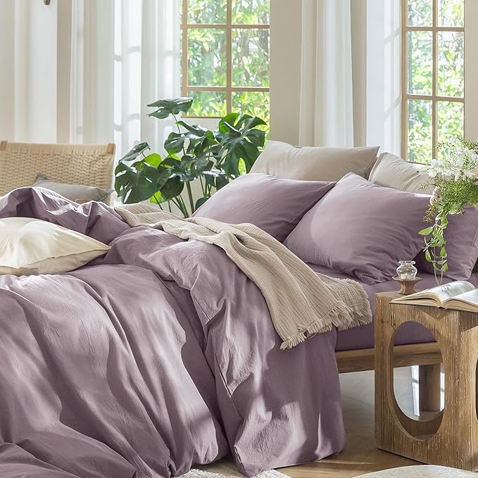 Linen Duvet Cover Set - King