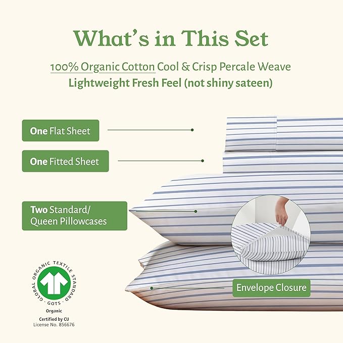 Bed Sheet Set - Full - 4 Piece