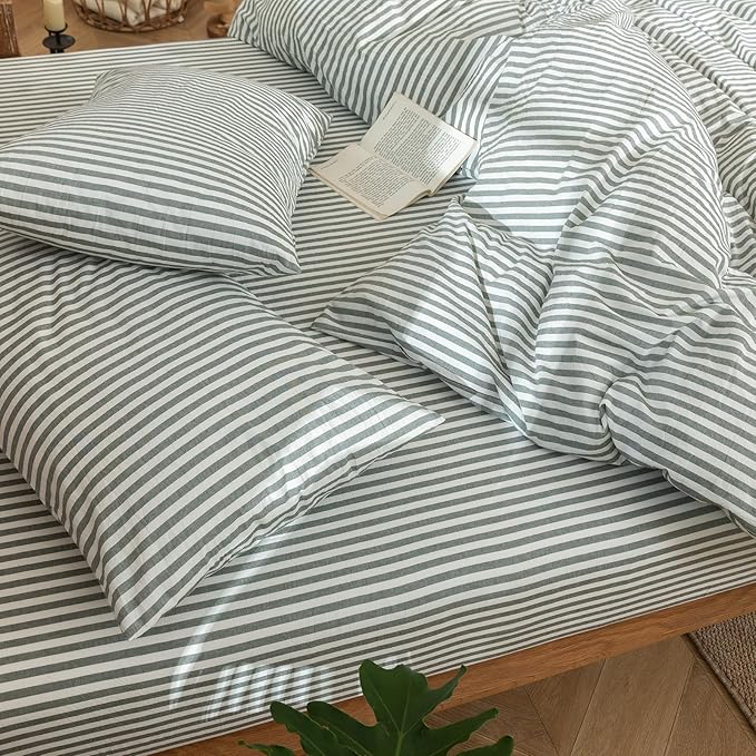Linen Duvet Cover Set - Full
