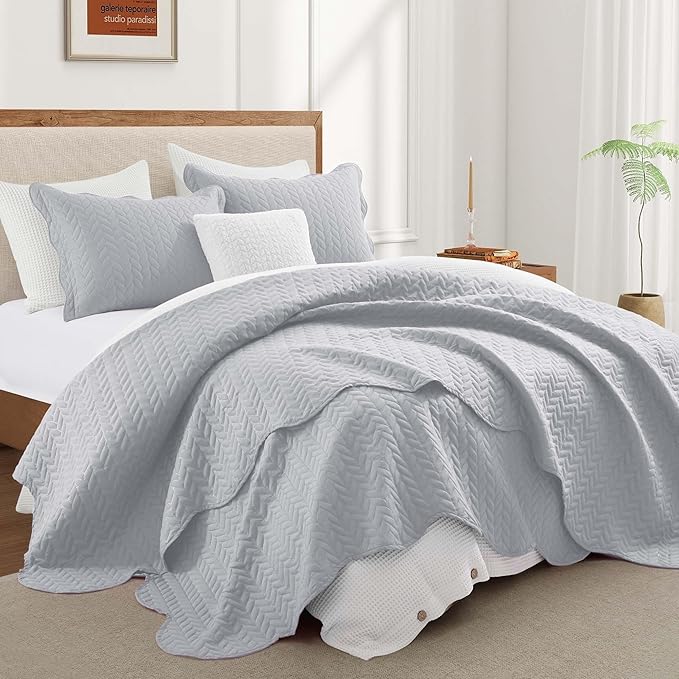 Microfiber Quilt Set - California King - 8 Pack