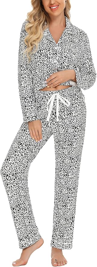 Women's Pants Pajama Set - Long Sleeve - 2 Piece