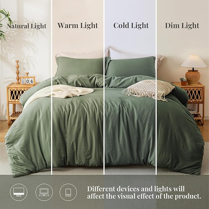 Microfiber Duvet Cover Set - 3 Piece