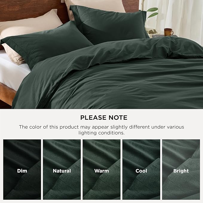 Linen Duvet Cover Set - King