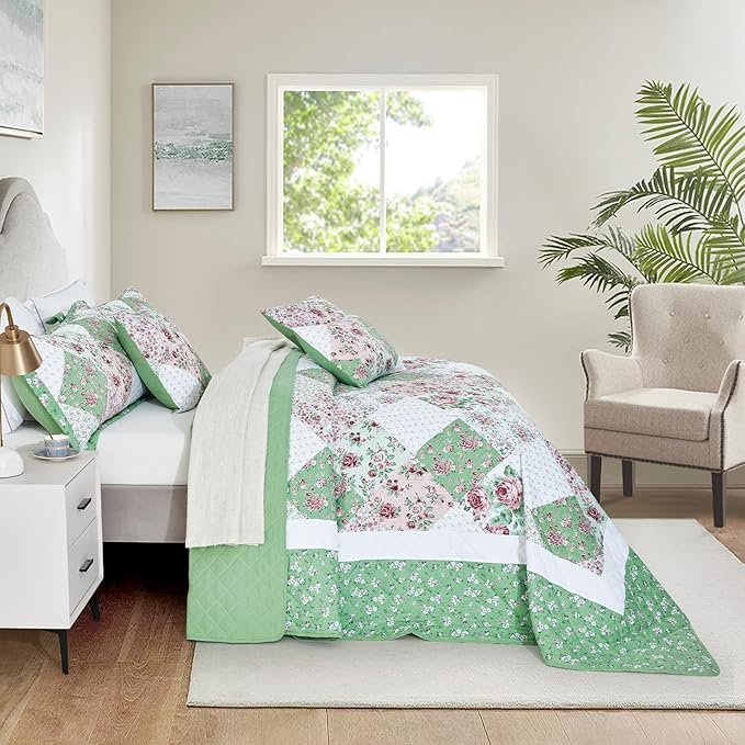 Microfiber Quilt - King - 6 Piece