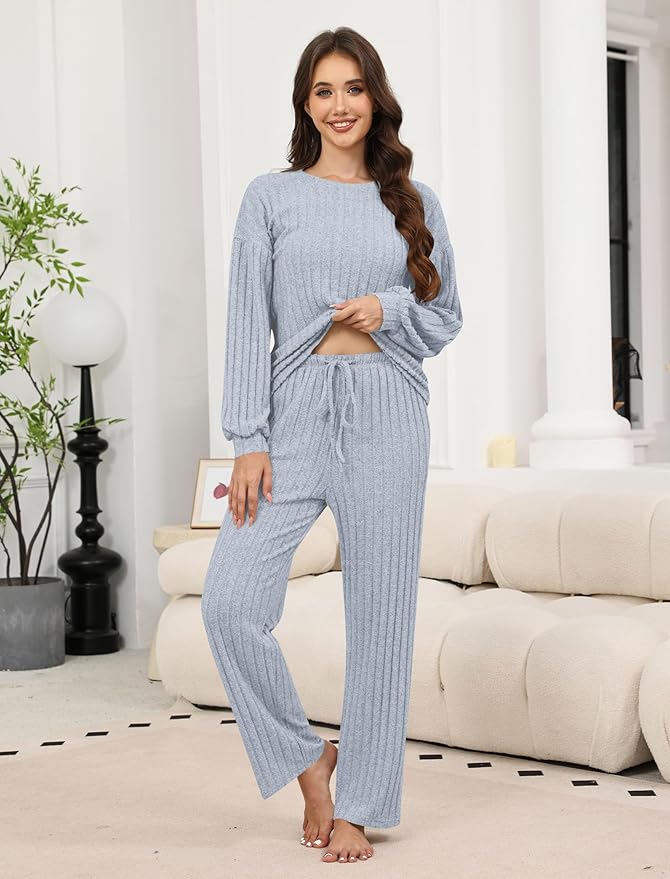 Women's Pants Pajama Set - Long Sleeve - 2 Piece