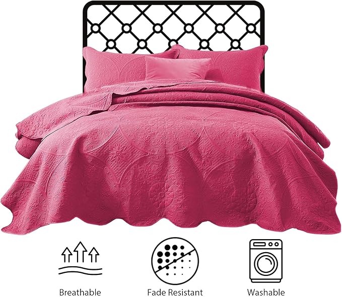 Microfiber Bedding Set - King - 3 Piece