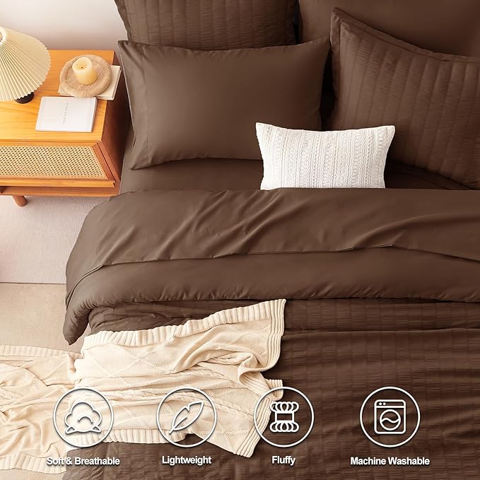 Down Alternative Comforter Set - Queen - 7 Piece