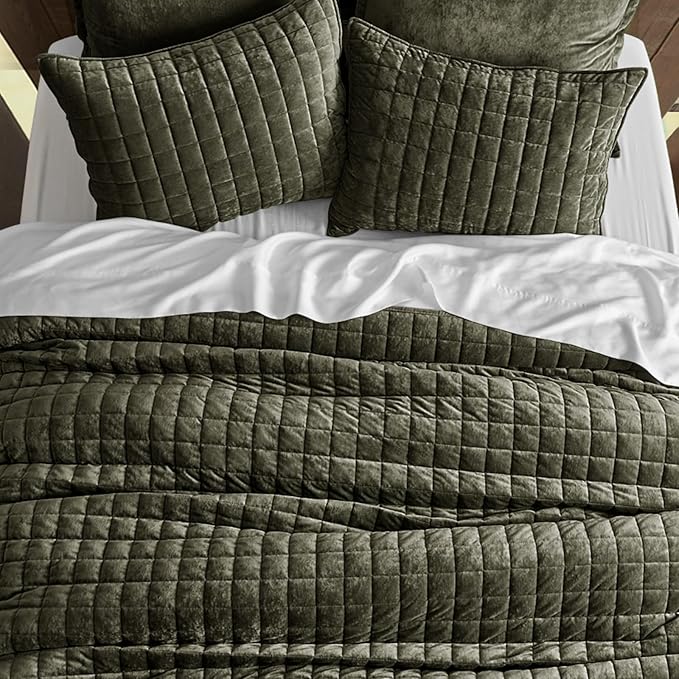 Velvet Quilt Set - Twin XL