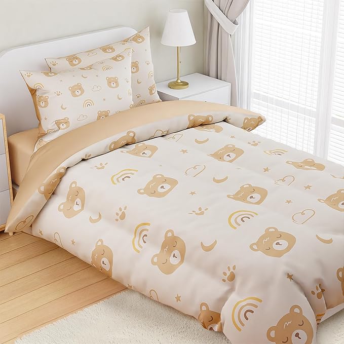 Microfiber Comforter Set - Twin - 68 x 86 in - 3 Piece