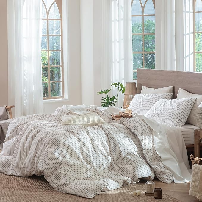Linen Duvet Cover Set - King