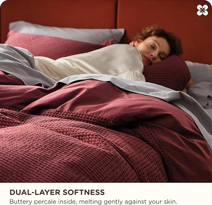100% Cotton Duvet Cover Set - Queen - 3 Piece