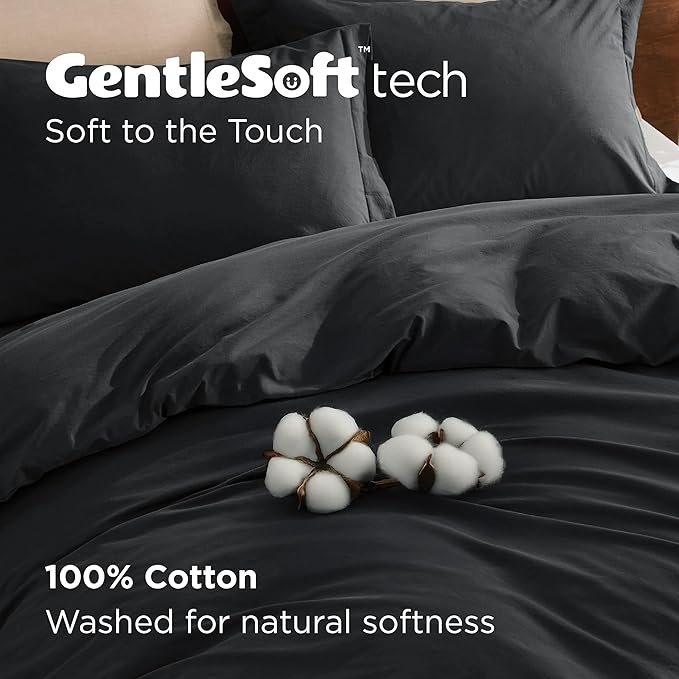 Linen Duvet Cover Set - King