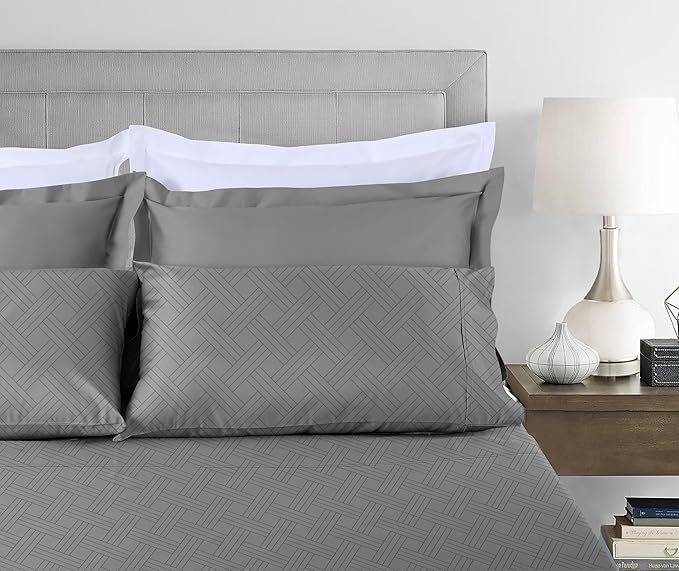 100% Cotton Bed Sheet Set - King - 4 Piece