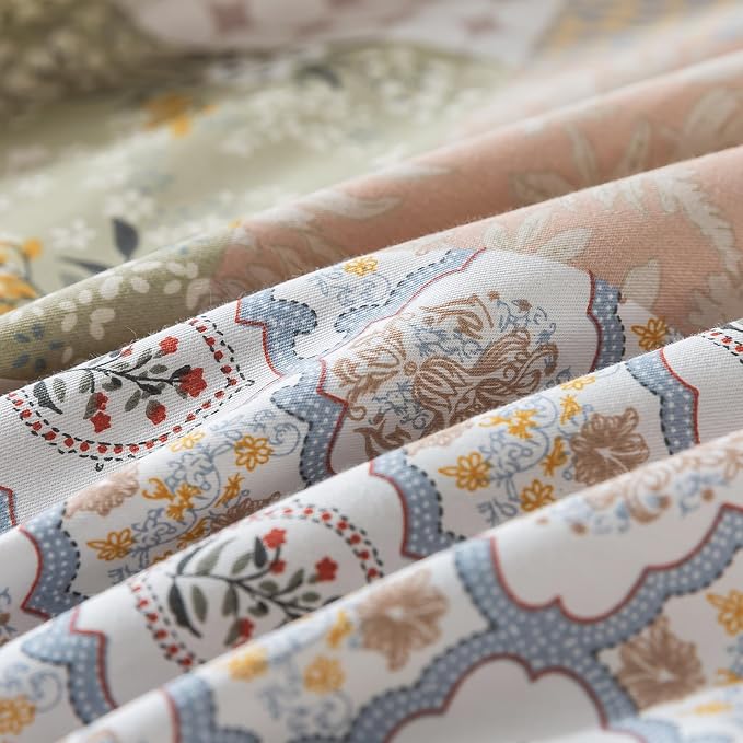 100% Cotton Duvet Cover Set - King - 3 Piece