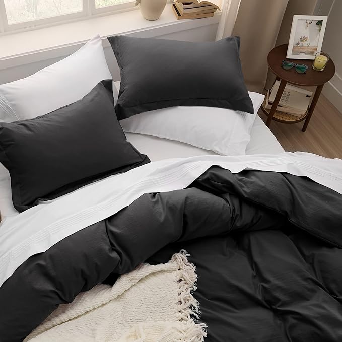 Duvet Cover Set - Full - 80 x 90 in - 3 Piece